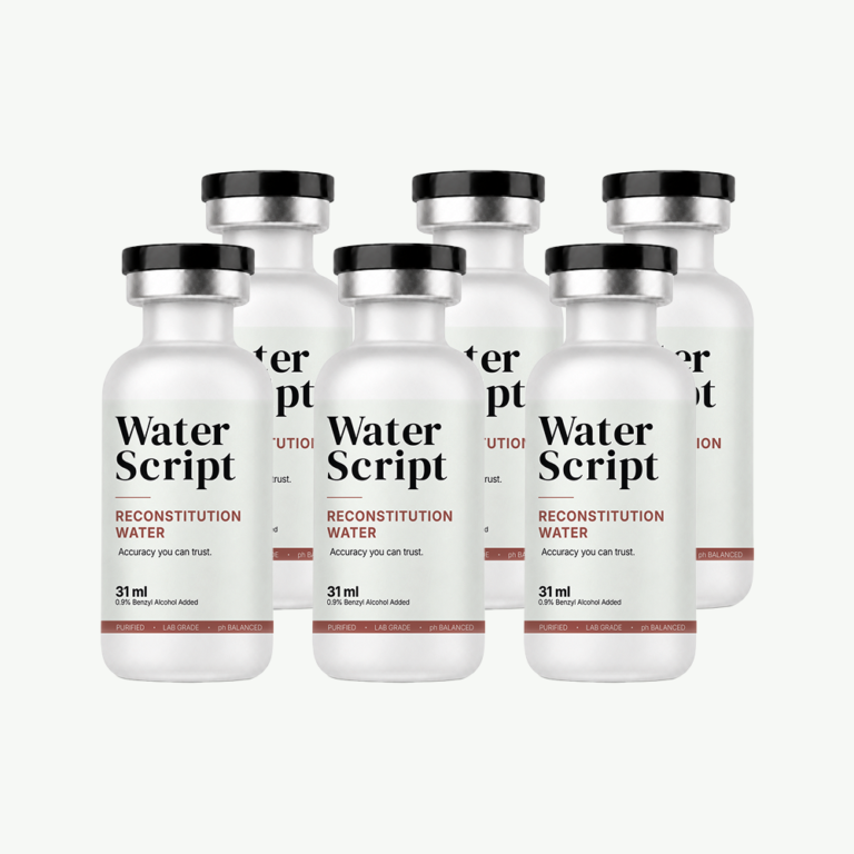 Reconstitution Water 31 milliliters (6-pack)